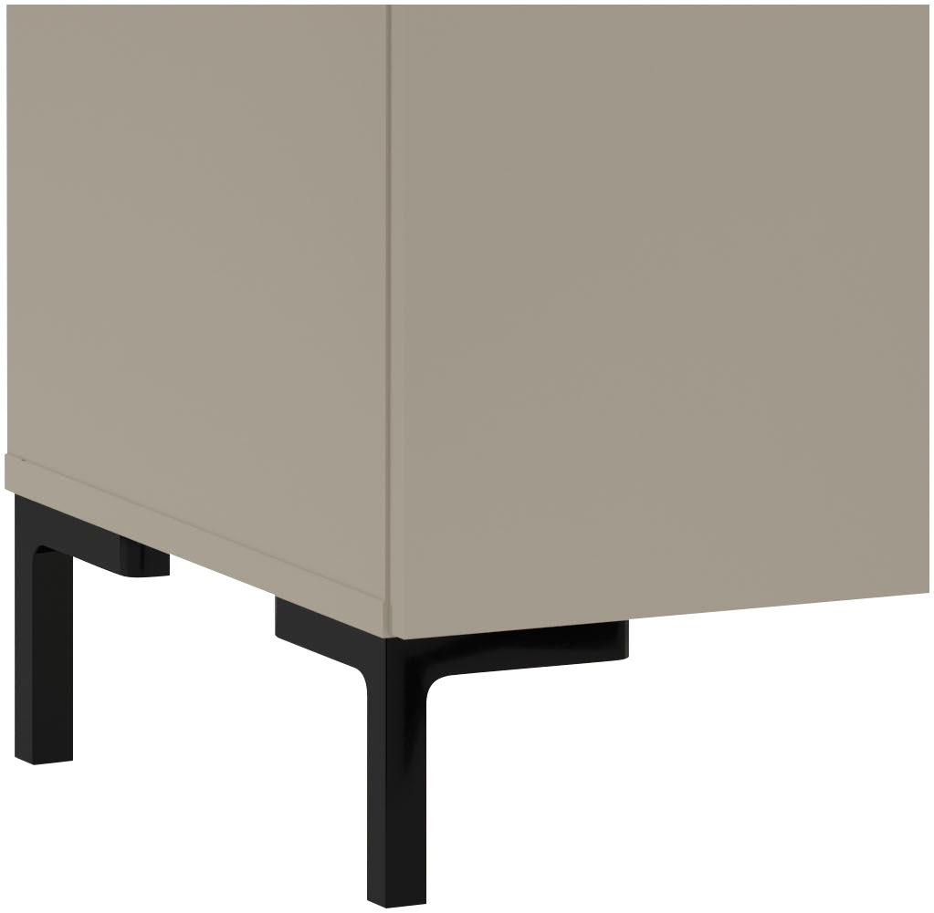Home affaire Garderobenschrank »Luminara« 1 Stk. tlg. Kleiderschrank mit ausziehbarer Kleiderstange - (B/T/H) 70/41/199 cm