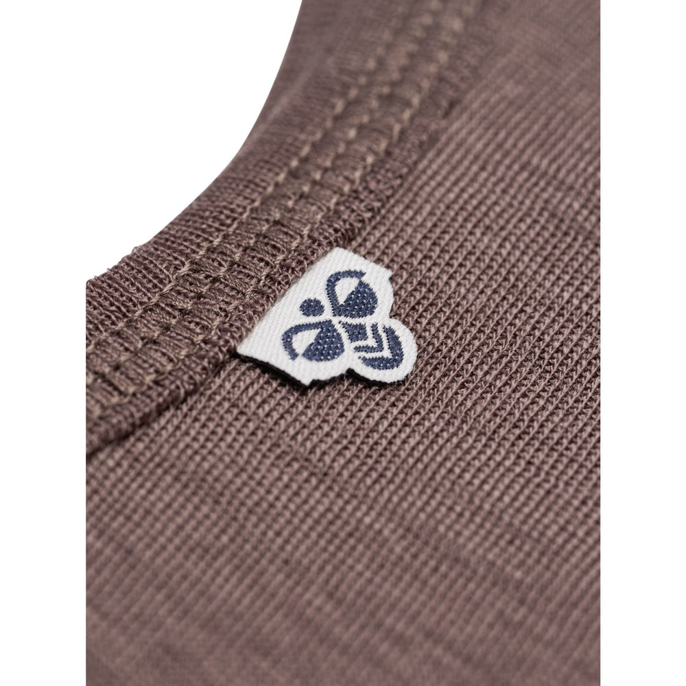 Køb Hummel Twilight Mauve Mini Uld Rib Elefanthue