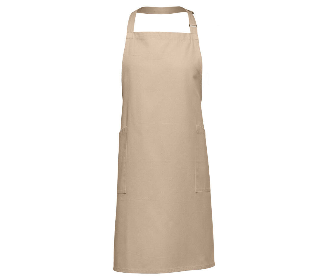NEWGEN TB206 - Tablier Long en Coton avec Poches et Boucle Métallique