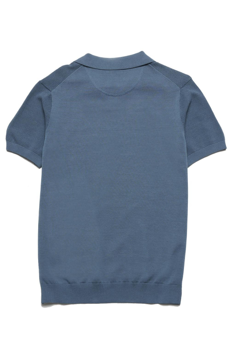 Campbell blauwe heren polo