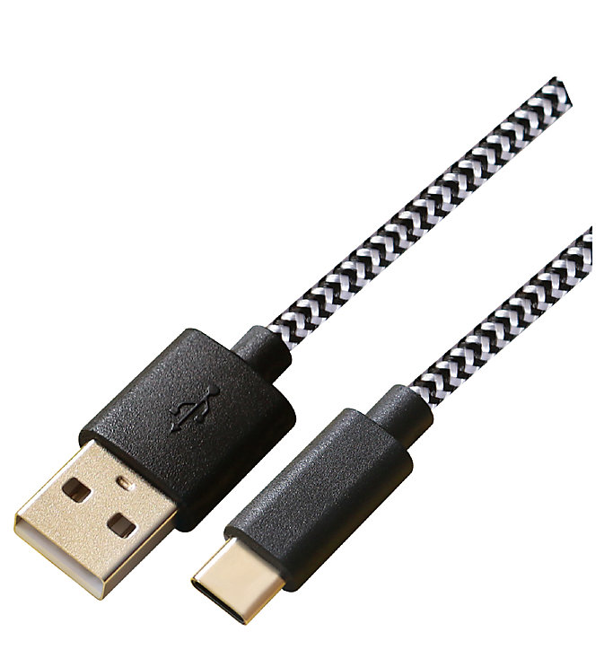 Câble de téléphone Fast charger USB-C vers USB-A Blyss, 1.5 m