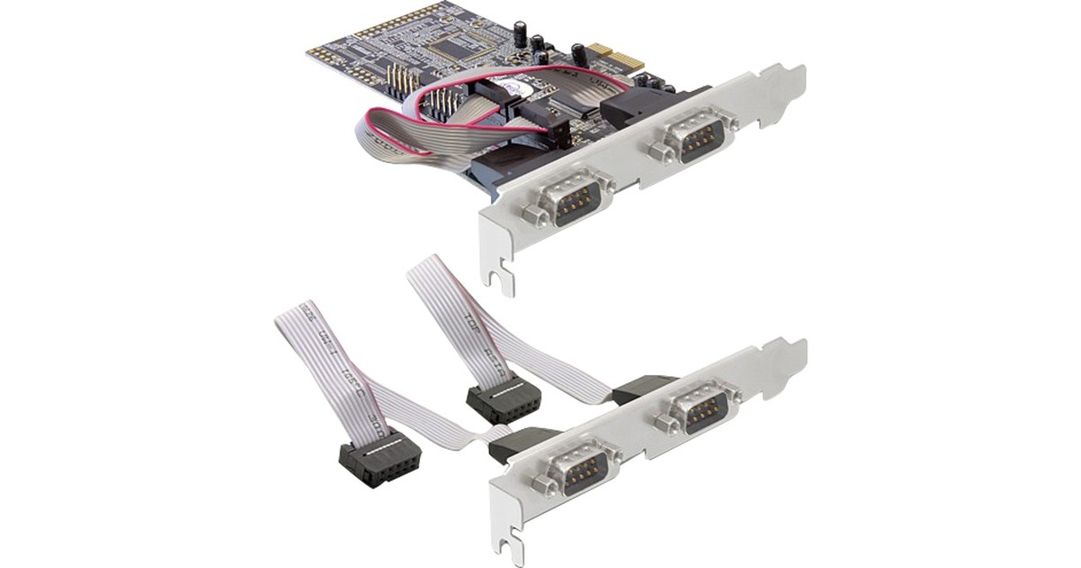DeLOCKPCI Express Kaart > 4x Serieel interface kaart