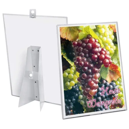 Veloflex Plakatständer A4, glasklar
