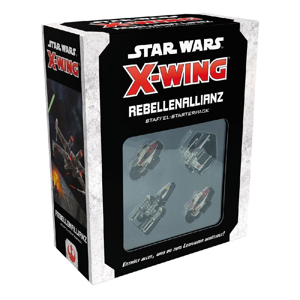 Star Wars, X-Wing - Star Wars: X-Wing 2. Edition - Rebellenallianz Staffel-Starterpack