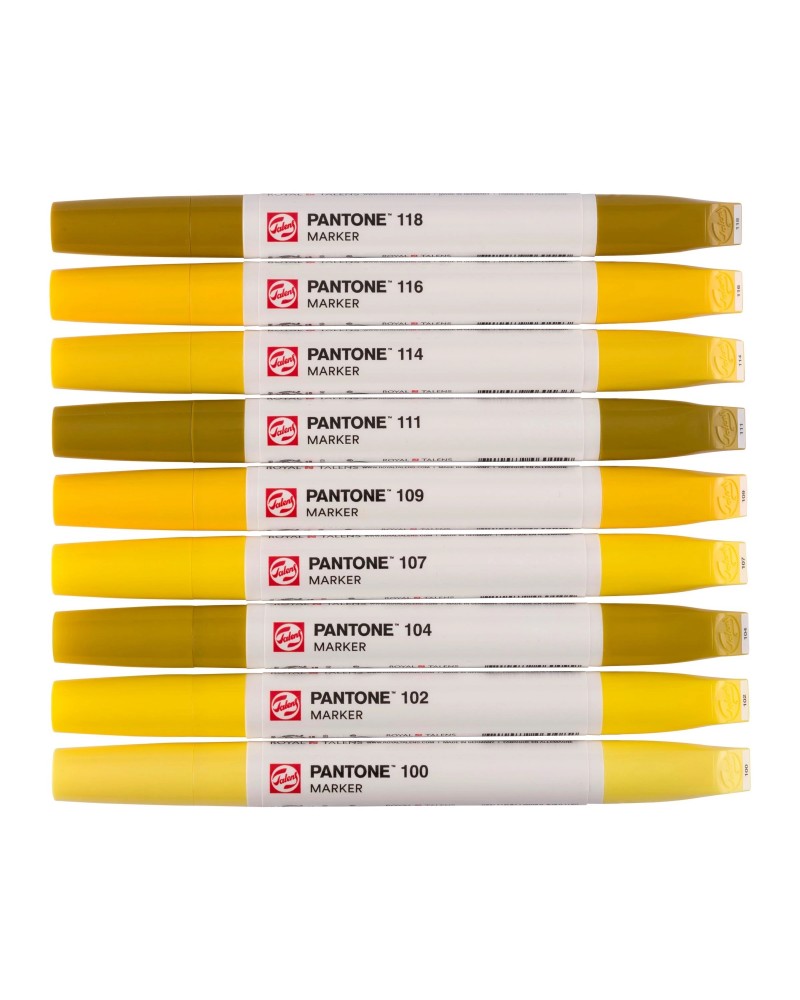 Set 9 x Yellow Pantone
