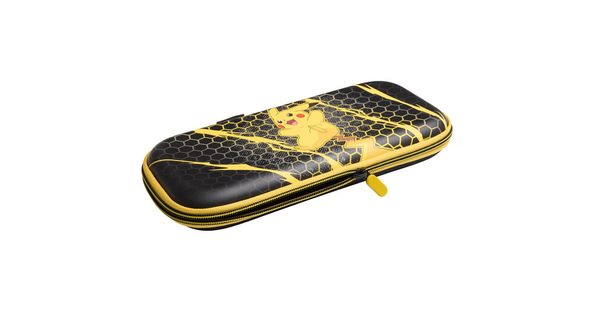 PowerADunne beschermhoes voor Nintendo Switch 2 - Pikachu-storm tas  (Zwart/geel)