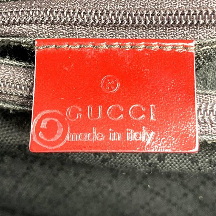 Gucci Vintage Gucci Bamboo Red