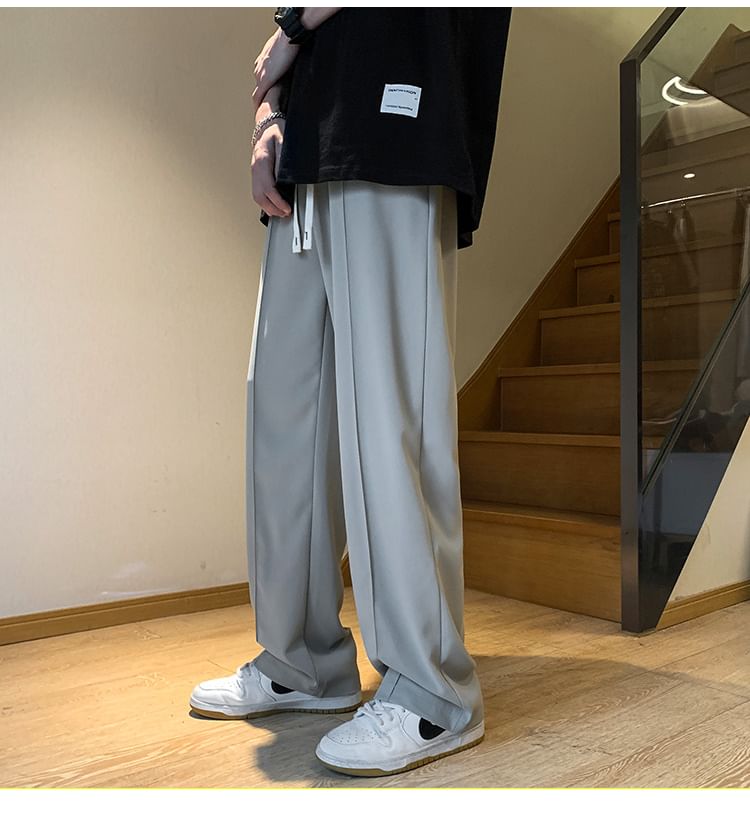 Ffodia - Mid Rise Plain Wide Leg Broek
