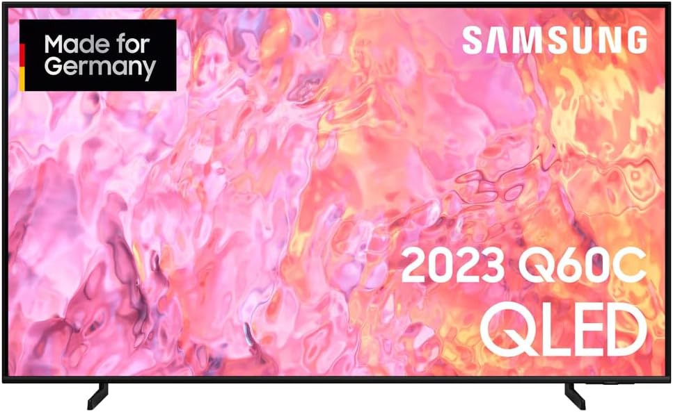 ## QLED 4K Q60C 50 Zoll Fernseher (GQ50Q60CAUXZG, Deutsches Modell), Quantum-Dot-Technologie, Quantum HDR, AirSlim Design, Smart TV [2023]