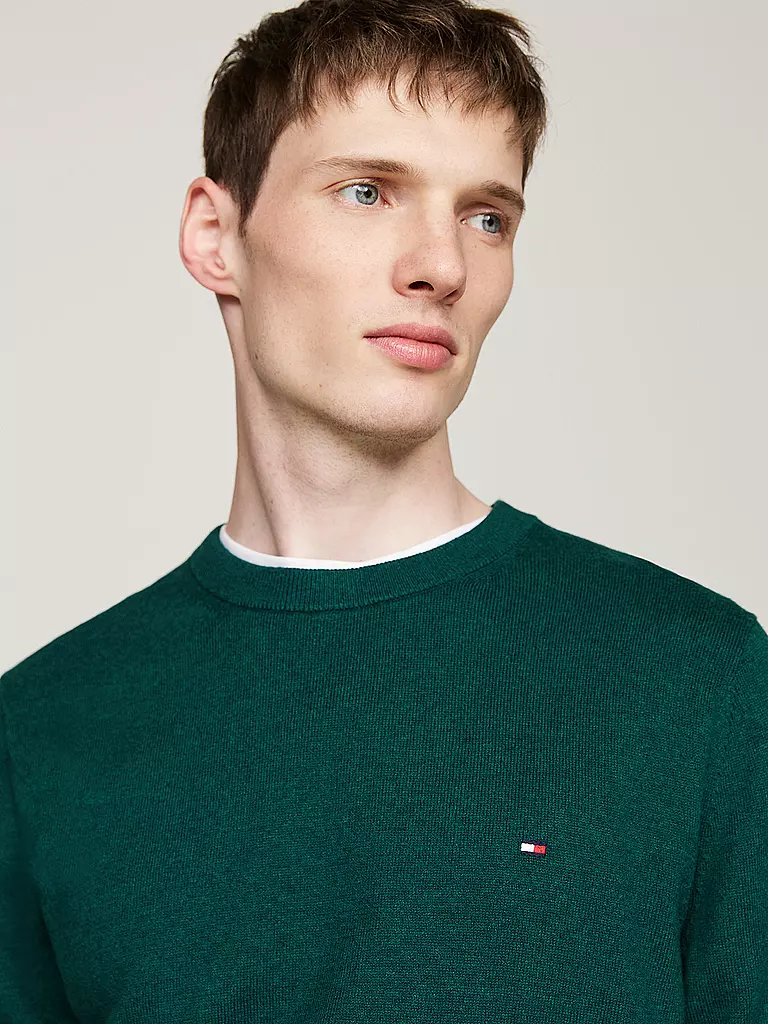 TOMMY HILFIGER Pullover grün