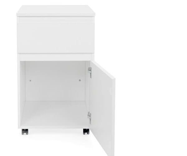 Rollcontainer 44 x 73 cm weiß matt