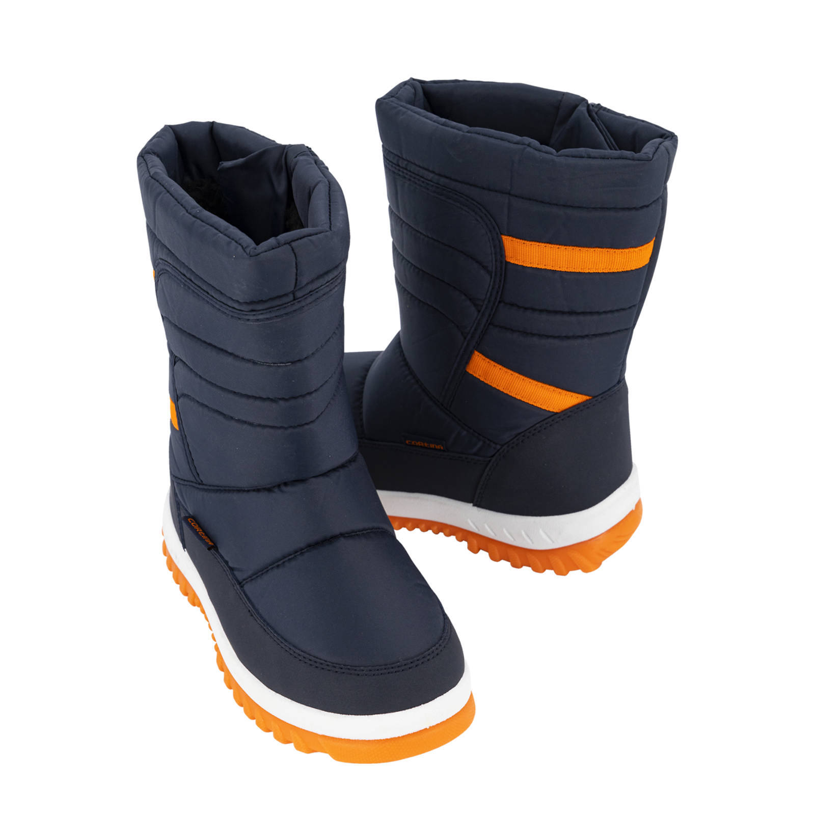 Cortina snowboots blauw/oranje