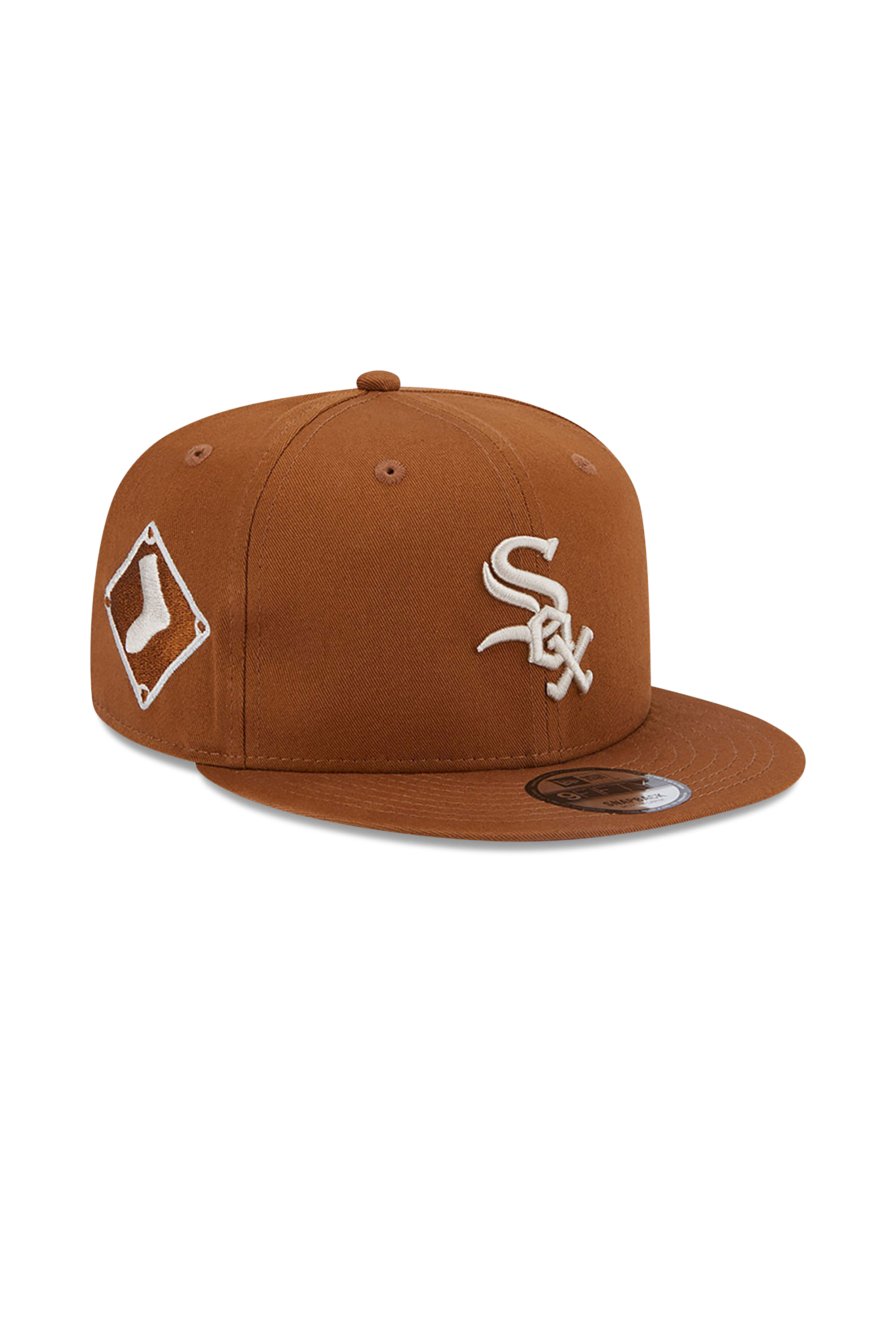 NEW ERA casquette  SIDE PATCH 9FIF Marron