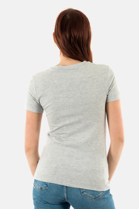 Tee shirt guess jeans w2yi44 lmgy light melange grey m