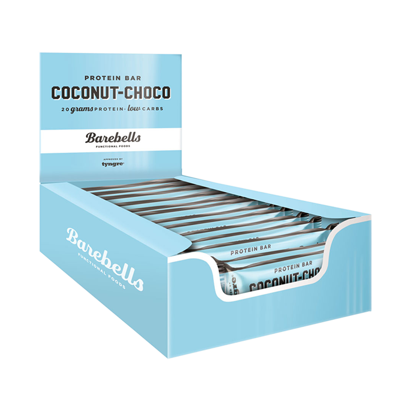 Barebells Protein Bar Coconut &amp; Choco 12x55g