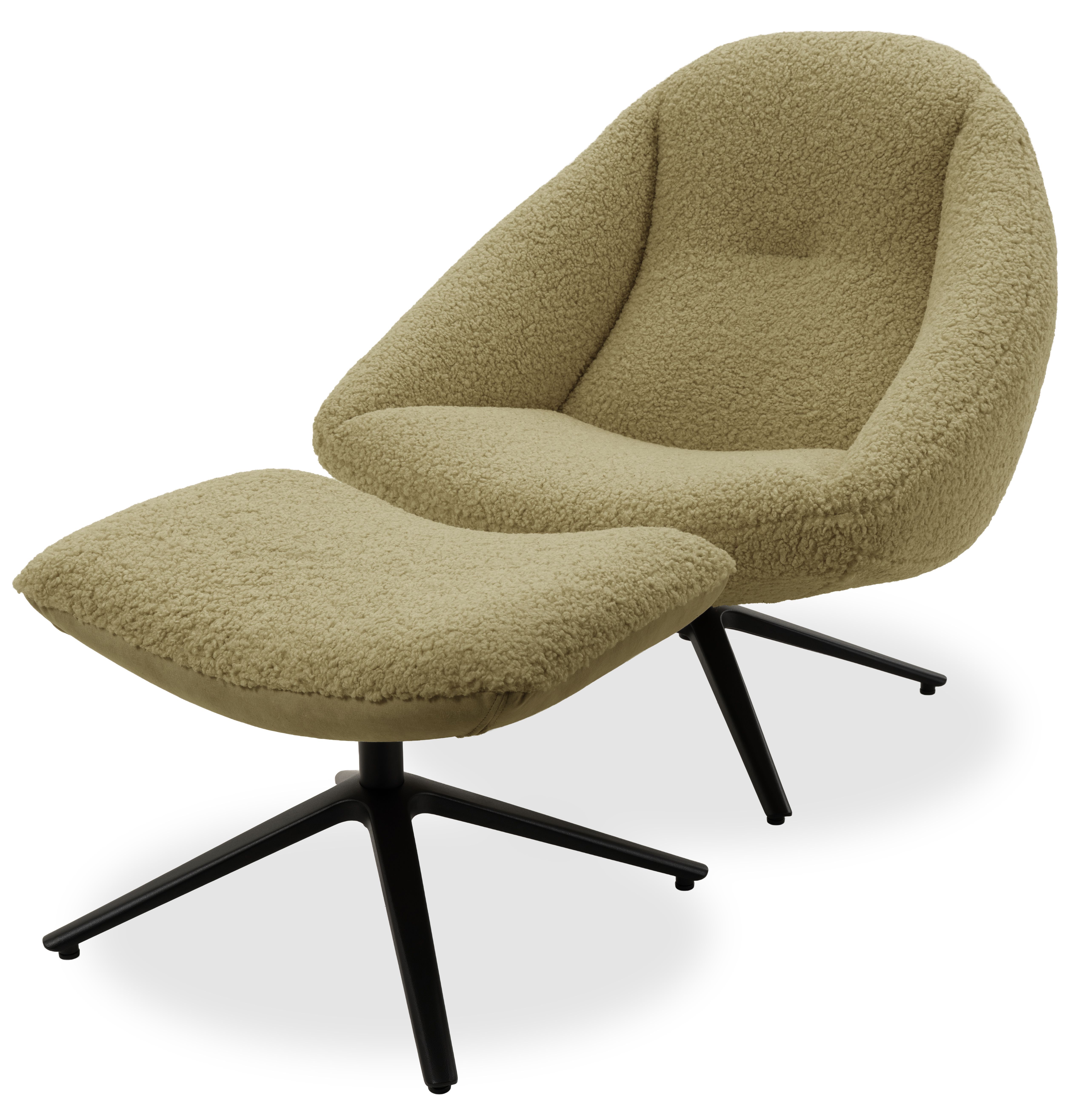 Draaifauteuil Boudewijn B89 x D80 x H97 cm