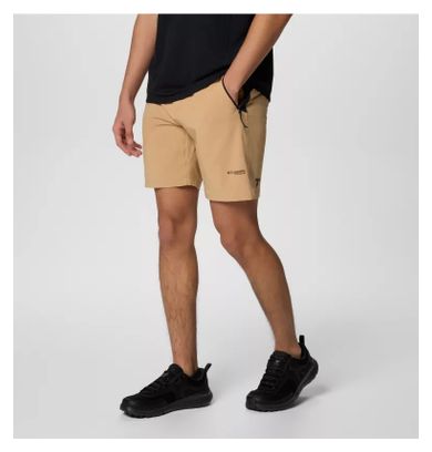 Short de Randonnée Homme Columbia Triple Canyon II Beige
