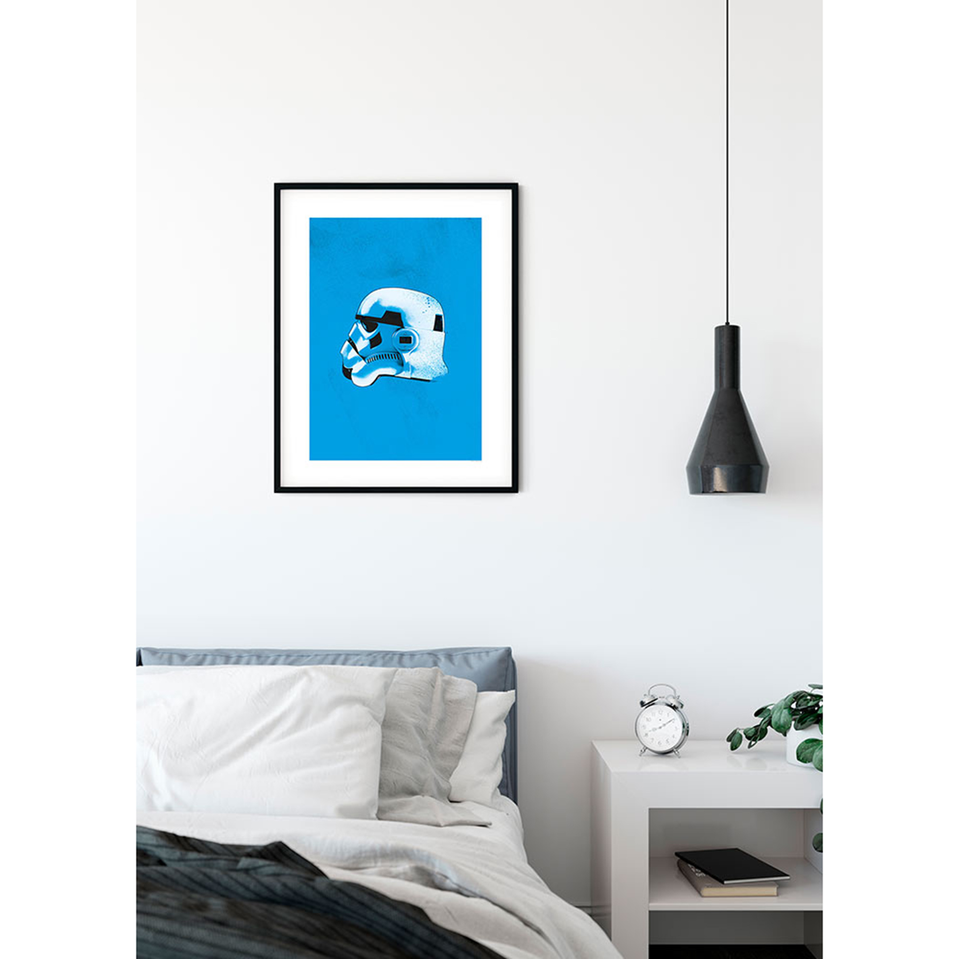 Wandbild STAR WARS CLASSIC HELMETS - 50x70 cm