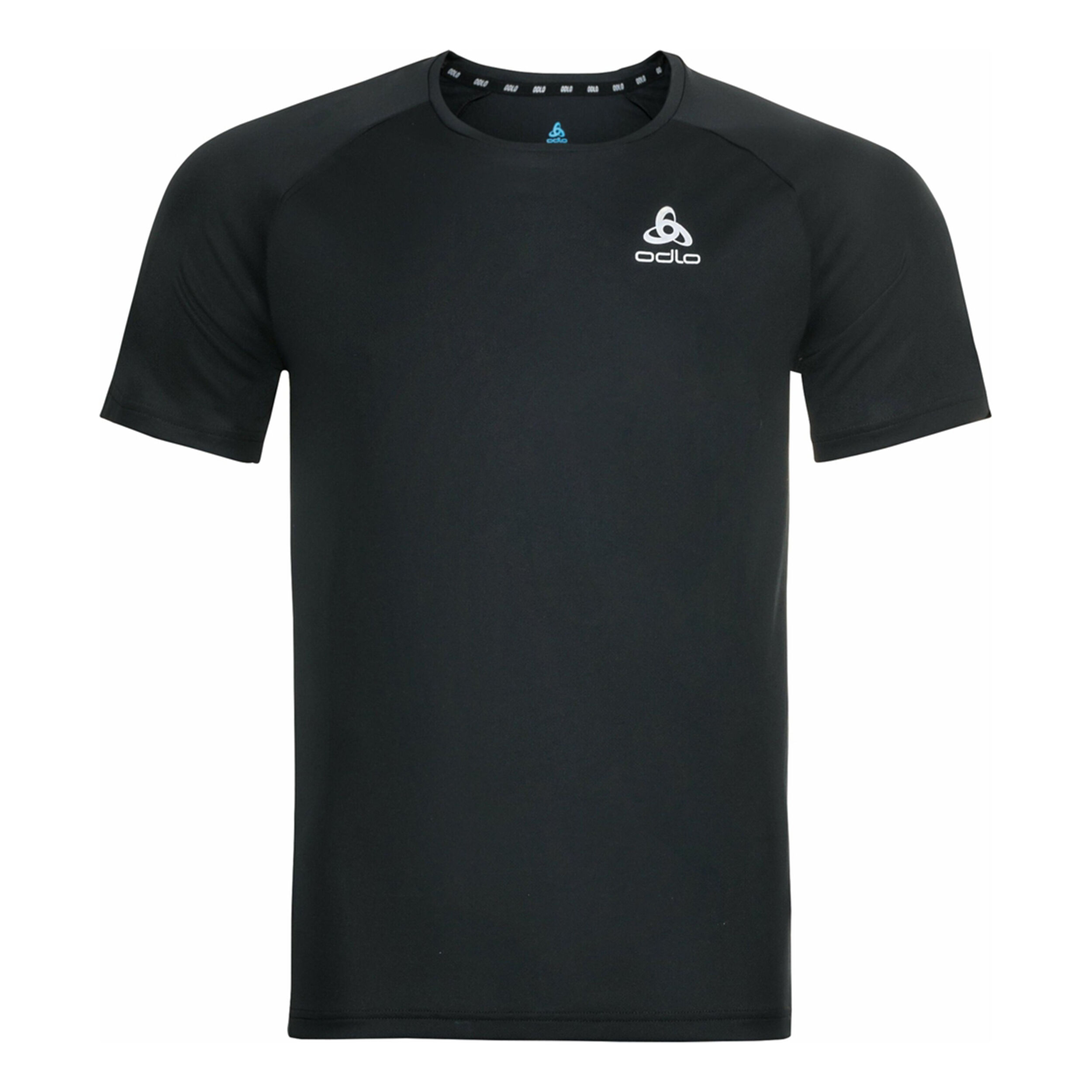 Odlo Crew Neck Essential Chill-Tech Maillot De Course Hommes - Noir