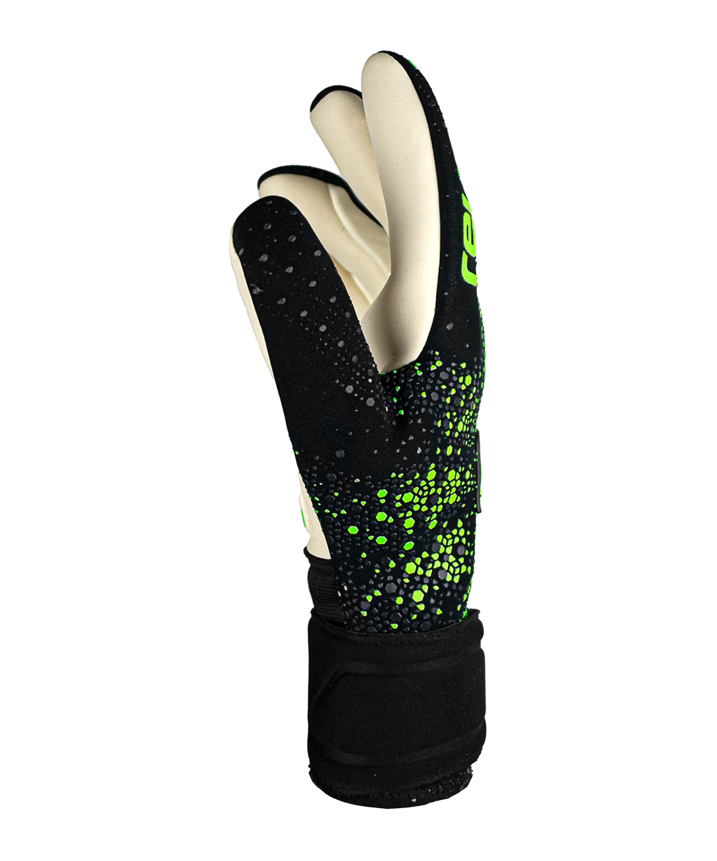 Reusch Pure Contact Gold Torwarthandschuh Schwarz Grün F7781