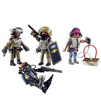 Playmobil City Action - SWAT-Figurenset - 71146 - 37 Teile