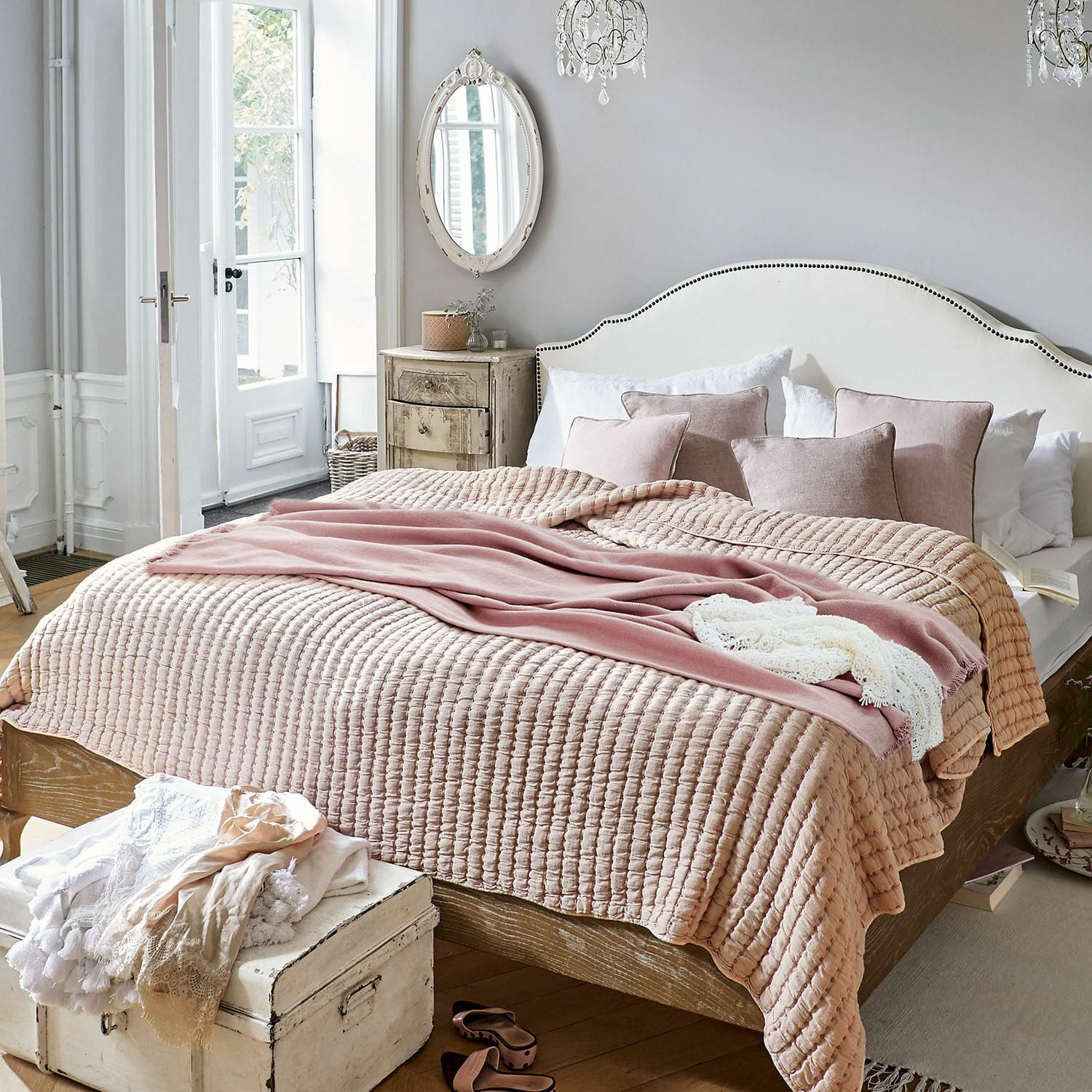 Plaid Herepian rosa