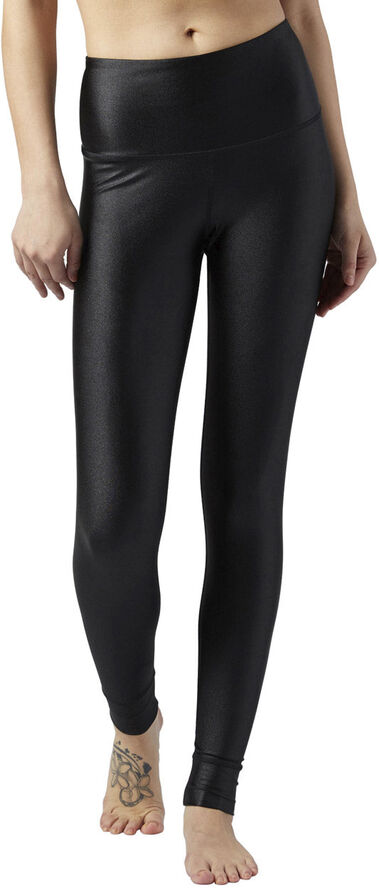 Reebok Metallic High-rise Tights Sort