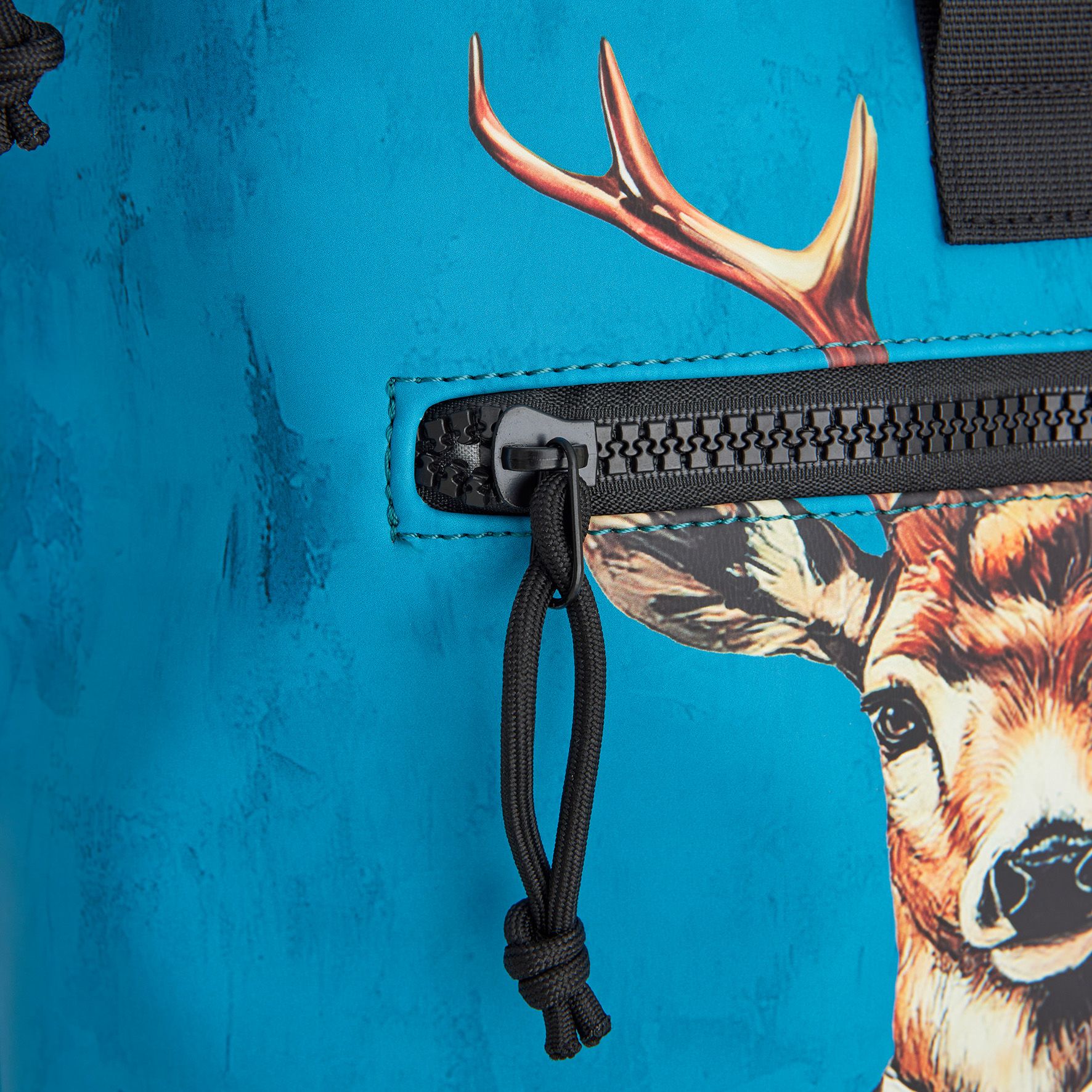 New Rebels Mart Art New York Rolltop Backpack Dressed Deer