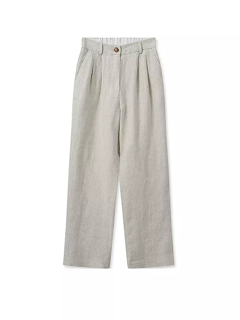 MOS MOSH Leinenhose MMADLANALINENPANT beige