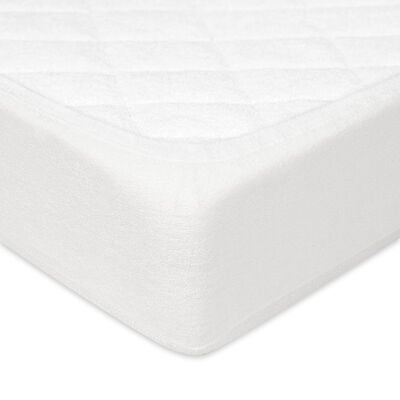 BabyMatex Madrassbeskyttelse Overtrekk Frotté Hvit 60x120