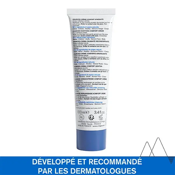 Creme calmante e hidratante anti-coceira Uriage Pruriced 100ml