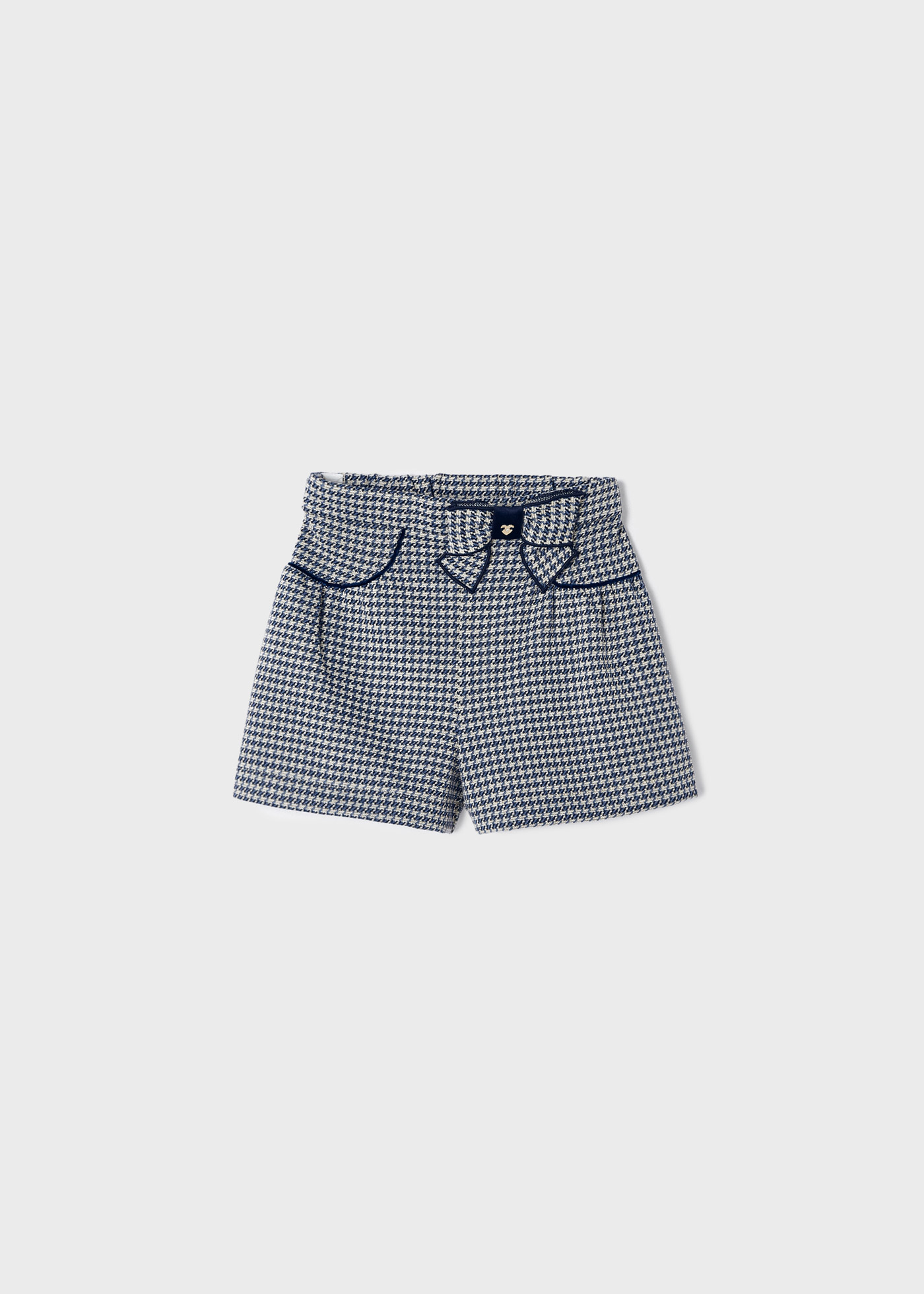calças culote jacquard para meninas