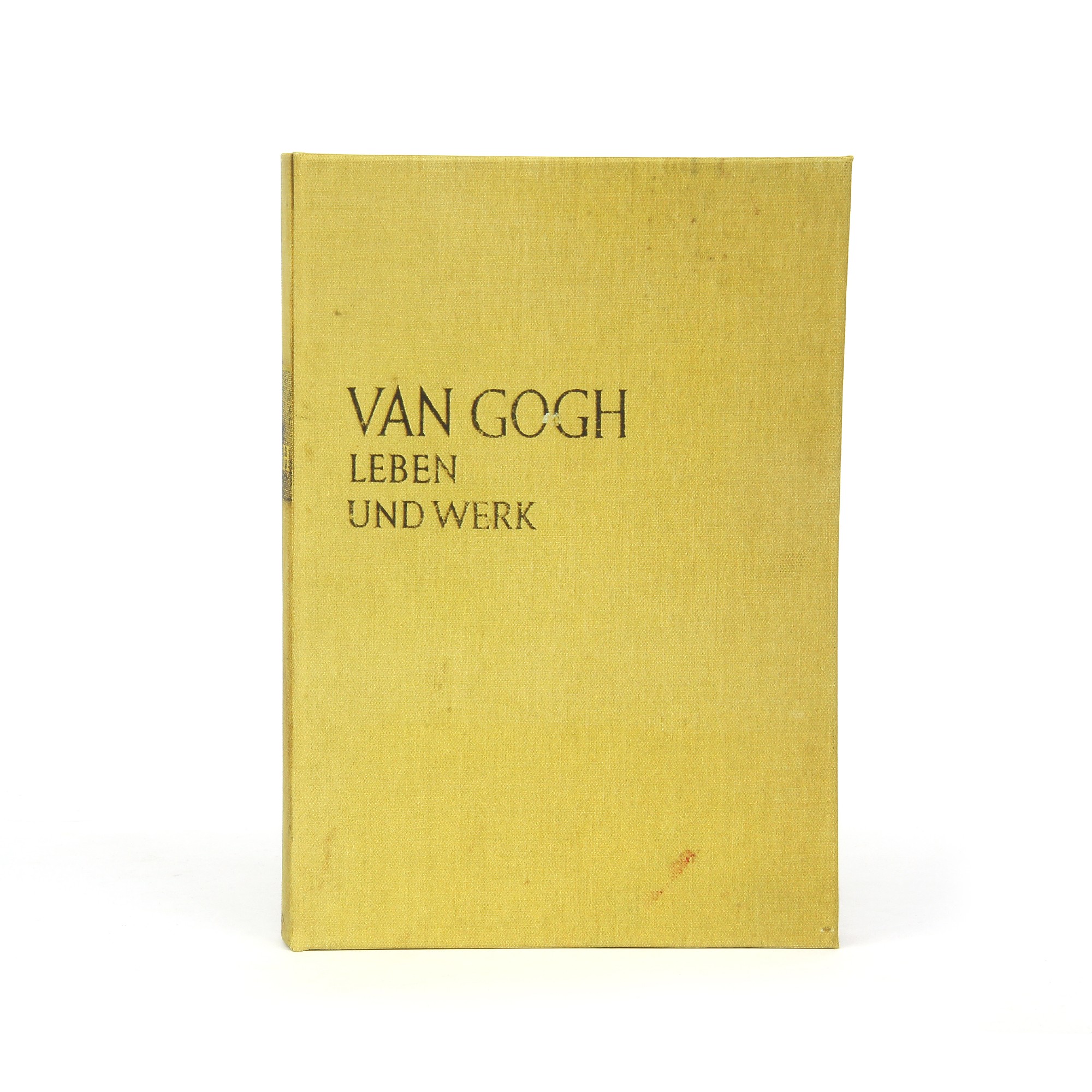 Buchhülle 'Van Gogh - Leben und Werk', T 3 cm, B 15 cm, H 22 cm von fischer's lagerhaus
