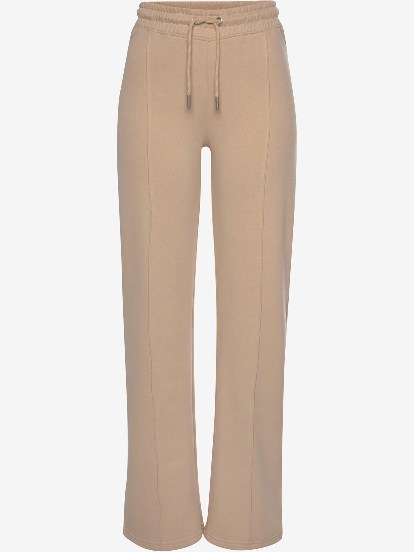 Pantalon détente large pantalon molletonné avec nervures sur l'avant de la jambe