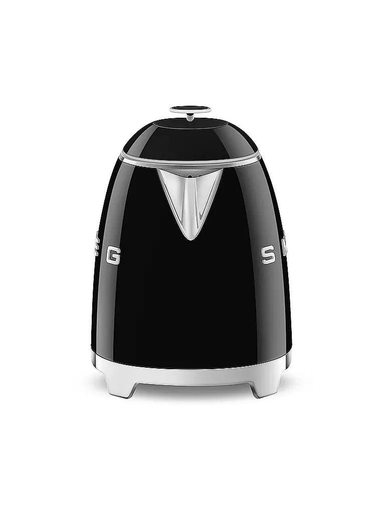 SMEG Mini-Wasserkocher 0,8l 50s Retro Style Schwarz KLF05BLEU schwarz