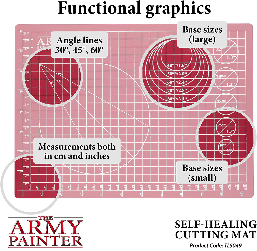 The Army Painter  Self-healing Cutting mat    Die perfekte Grundlage für kreative Schnitte