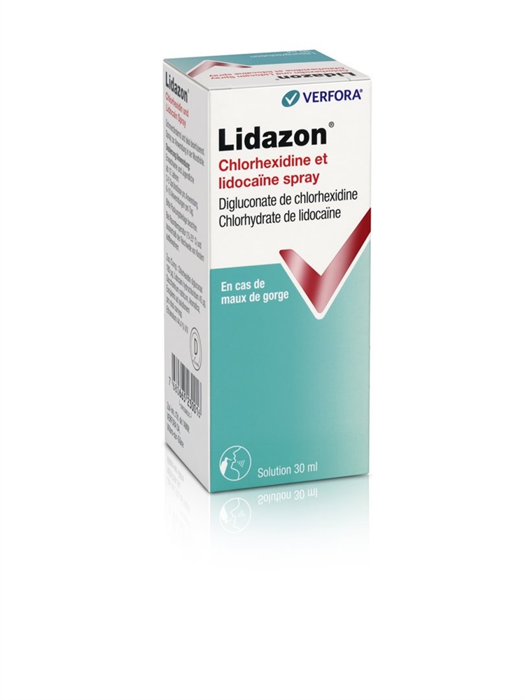 Lidazon Chlorhexidin und Lidocain Spray Fl 30 ml