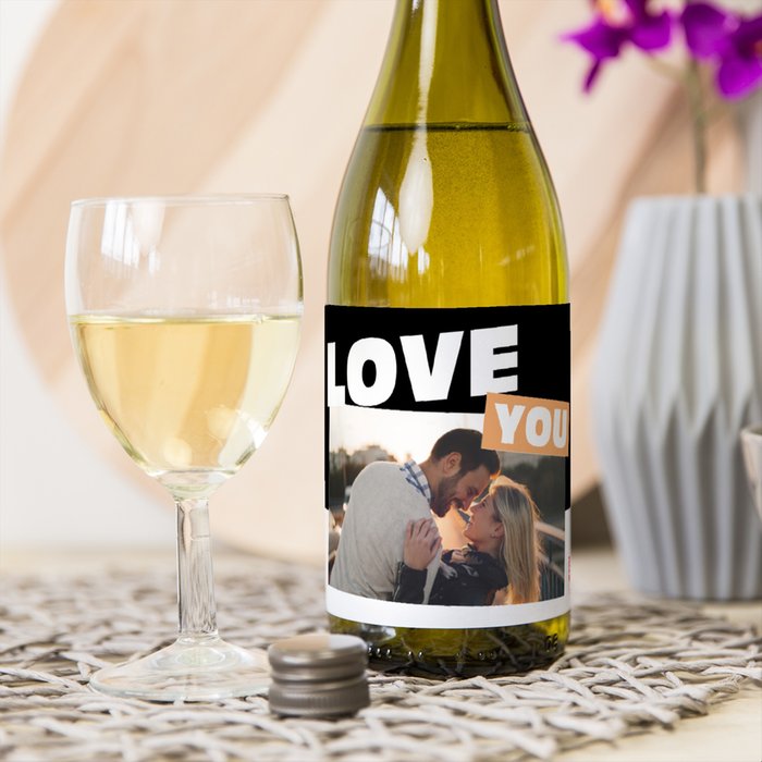 Duc de la Foret | Chardonnay | Love met eigen foto | 750 ml