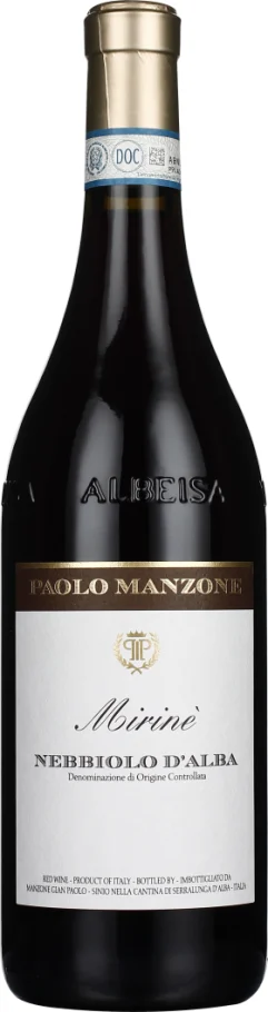 MANZONE NEBBIOLO D'ALBA MIRINÈ 75CL