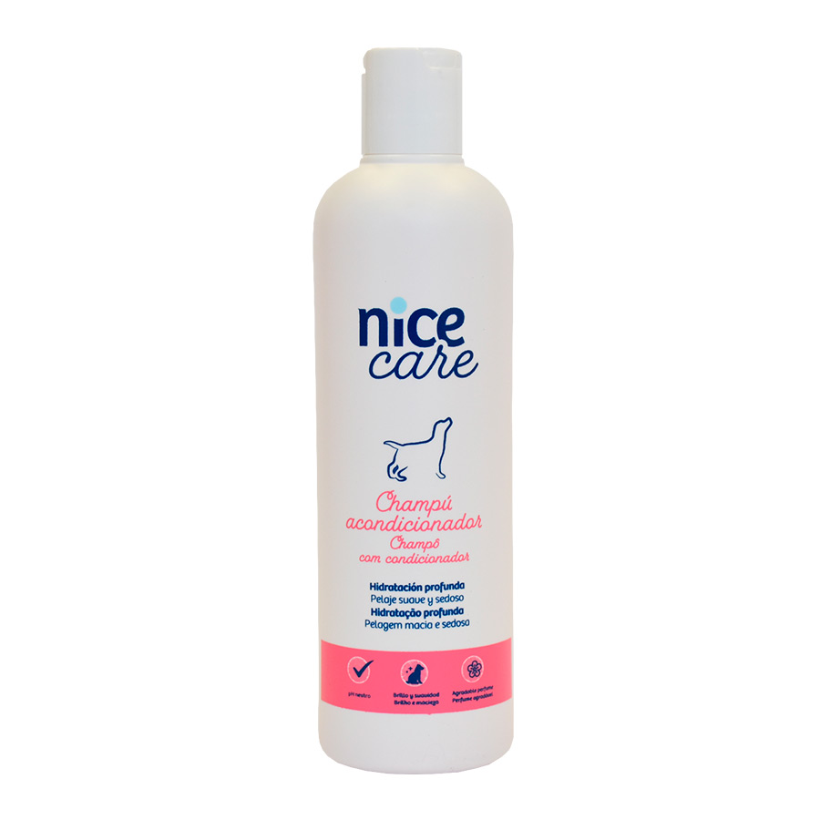 Shampoo e condicionador Nice Care para cães