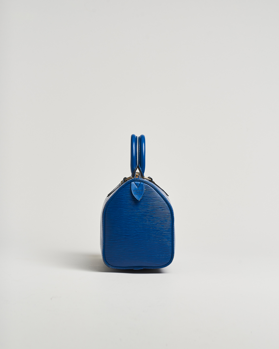 Louis Vuitton Pre-Owned Speedy 25 Handbag Epi Leather Blue