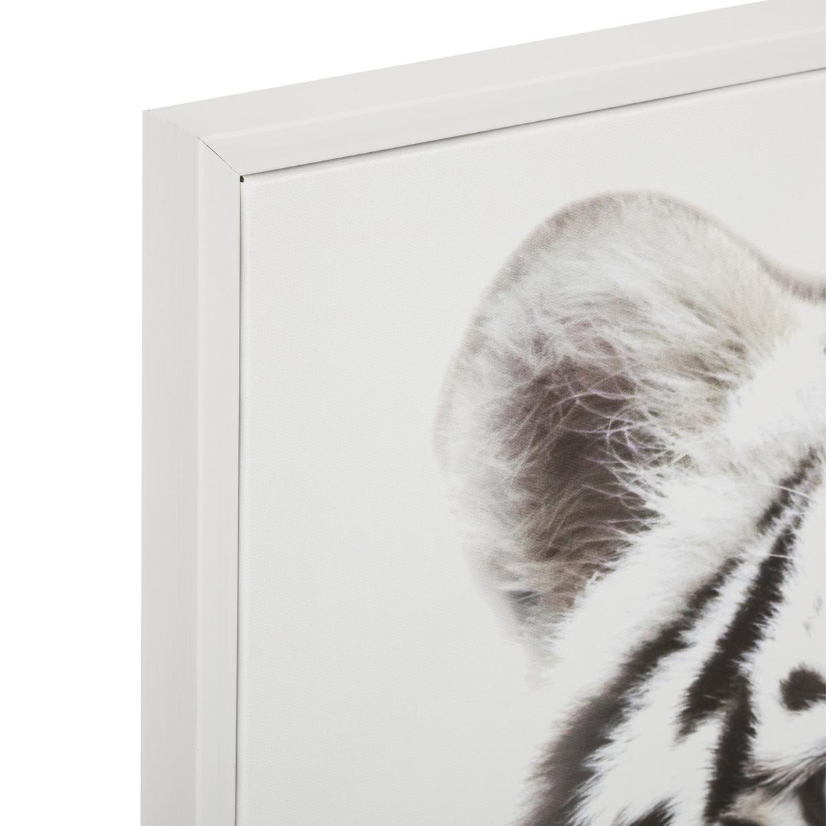 TOILE IMPRIMEE TIGRE D.50X70CM