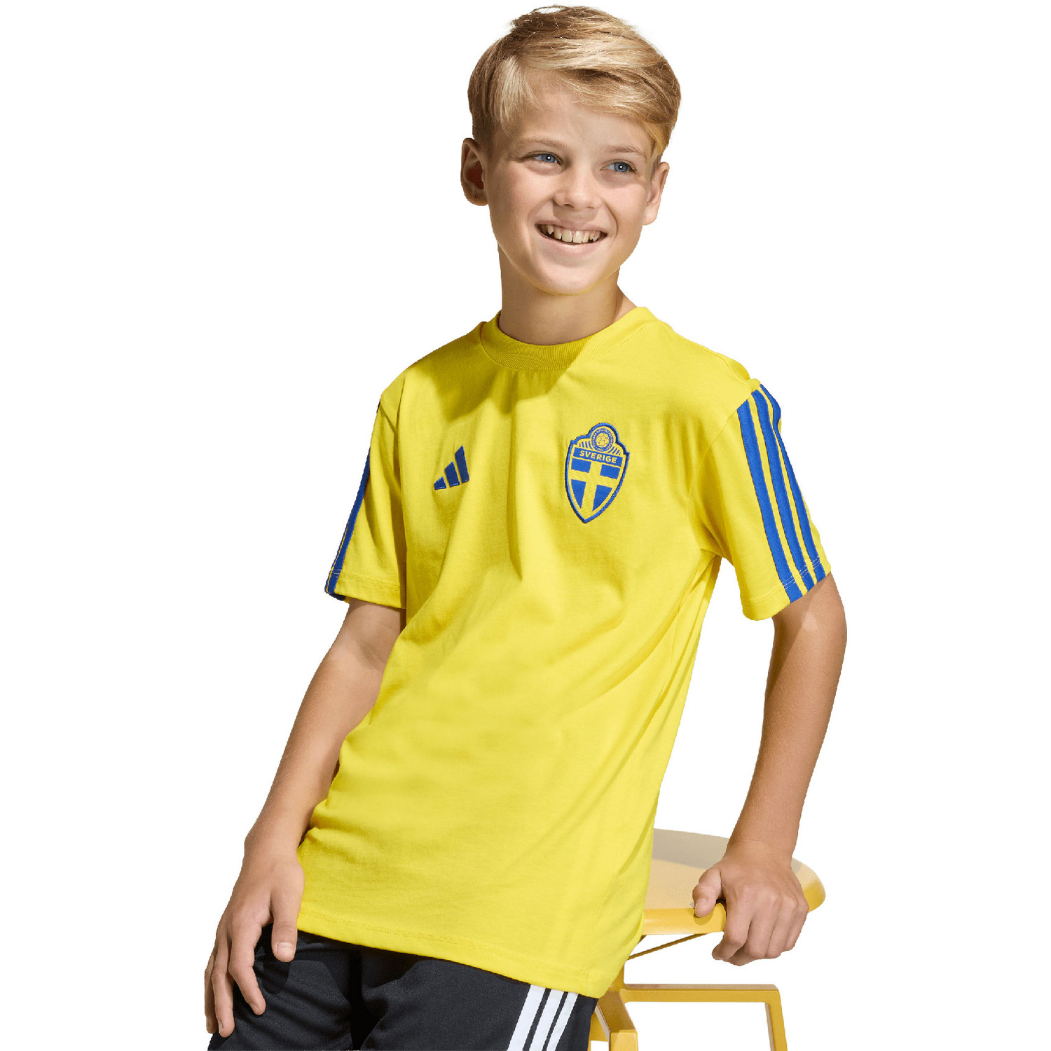 adidas Zweden DNA Tee Kids WK 2026