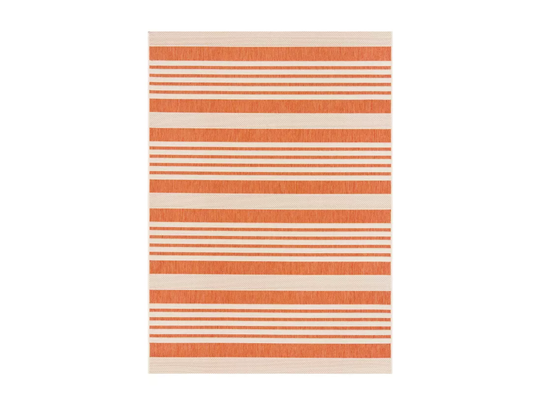 Tapis Terracotta & Beige 122 X 170 cm - Gemma
