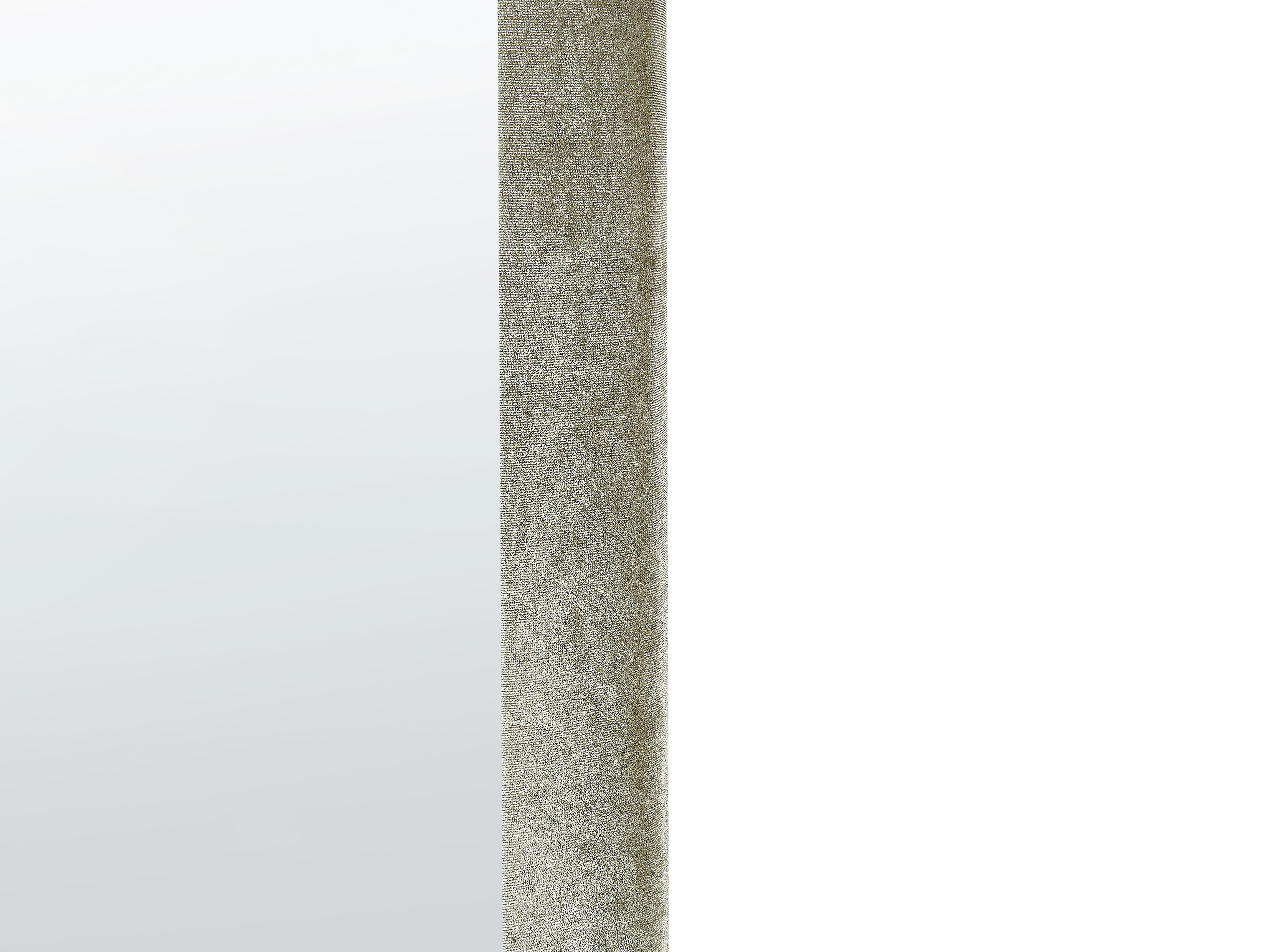 Wandspiegel HURIEL 60 cm 90 cm Fluweel Olijfgroen
