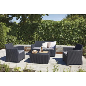 KETER Loungeset Mia incl. kussenbox