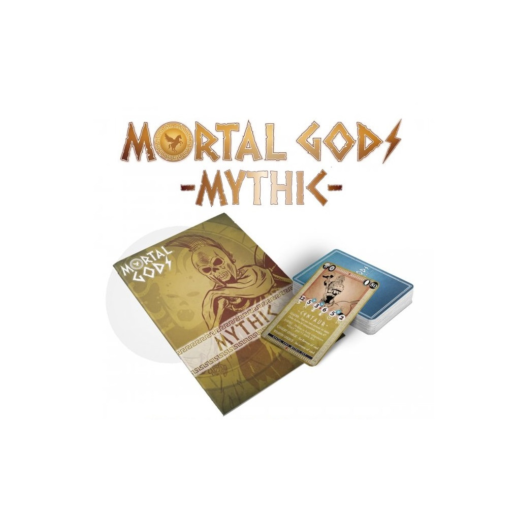 Mortal Gods Mythic - Zeus Faction Cards & Mythic Rule Set