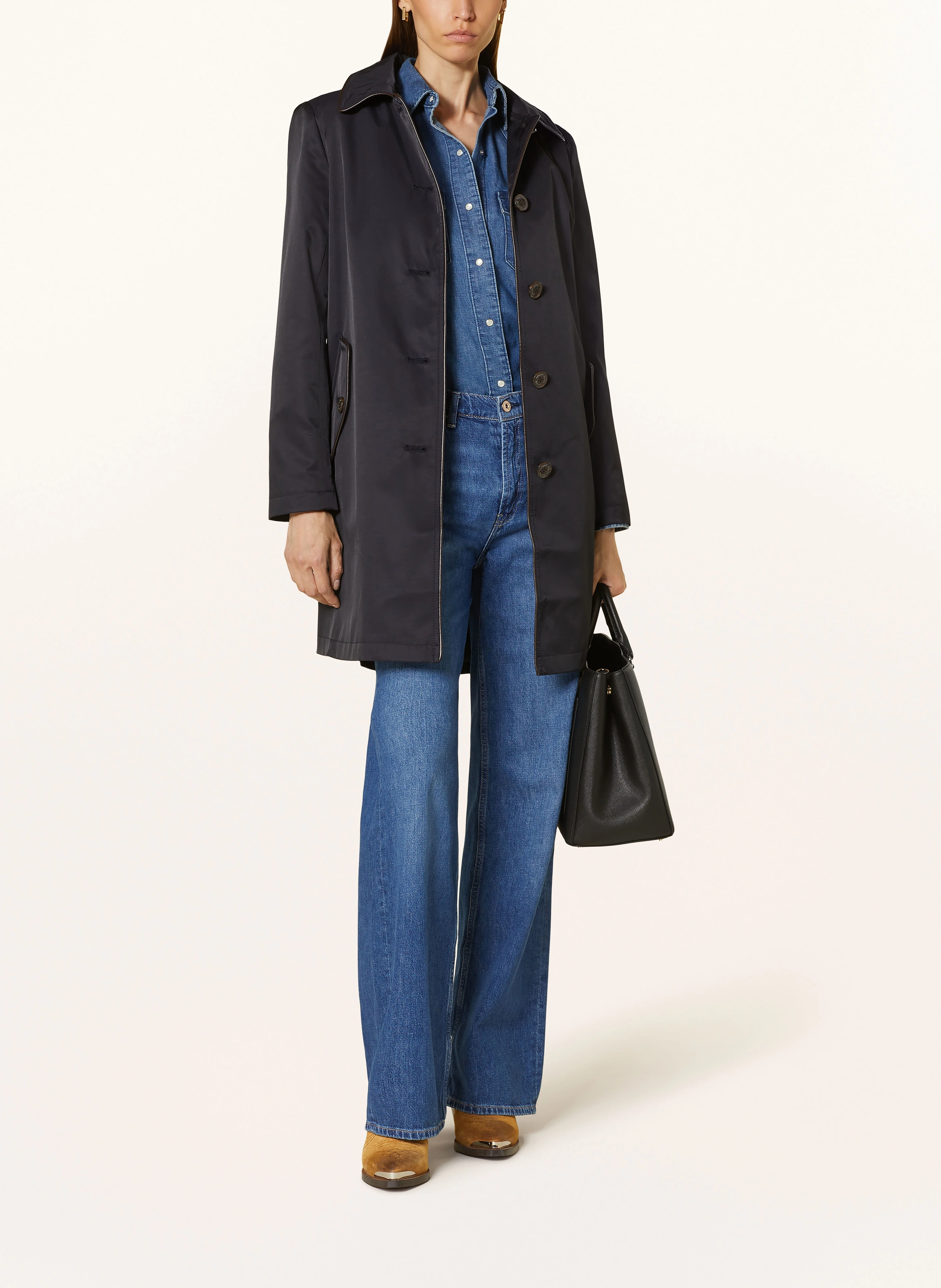 LAUREN RALPH LAUREN Mantel mit abnehmbarer Kapuze