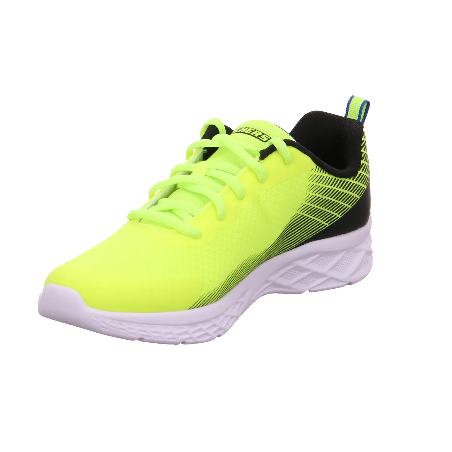 SKECHERS Jugend-Halbschuh Grün Textil  Sneaker