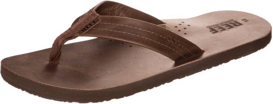 Reef Heren Darftsmen Slippers Bronze Brown 31cm